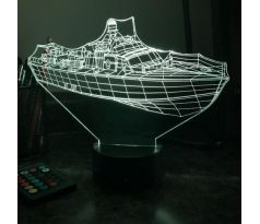 Beling 3D lampa,PT Boat 305 , 7 farebná 5L6SA
