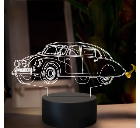 Beling 3D lampa,Tatra T87, 7 farebná GF18