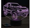 Beling 3D lampa,nissan offroad pickup , 7 farebná Y117