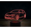 Beling 3D lampa, volkswagen golf 7, 7 farebná VW13