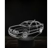 Beling 3D lampa, Audi 80 B3, 7 farebná, VBN15