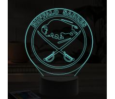 Beling 3D lampa, Buffalo Sabres, 7 farebná ASQ9XS9