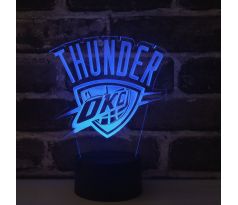 Beling Detská lampa, Oklahoma City Thunder, 7 farebná QS495 