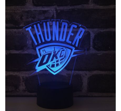 Beling Detská lampa, Oklahoma City Thunder, 7 farebná QS495 