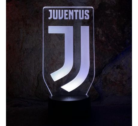 Beling 3D lampa,Juventus 2, 7 farebná S2JDDES90J3