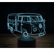 Beling 3D lampa,Volkswagen T1 Pick Up, 7 farebná VW24