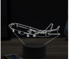 Beling 3D lampa, Boeing 7471, 16 farebná ULA2