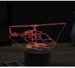 Beling 3D lampa,Bell-helicopter, 16 farebná ULA21