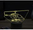 Beling 3D lampa,Bell-helicopter, 16 farebná ULA21