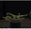 Beling 3D lampa,Airbus A220, 16 farebná ULA25