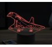 Beling 3D lampa,Concorde, 16 farebná ULA31