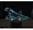 Beling 3D lampa,Concorde, 16 farebná ULA31