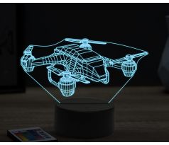 Beling 3D lampa,dron 2, 16 farebná ULA34