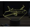 Beling 3D lampa,Embraer 1901, 16 farebná ULA37