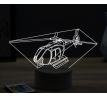 Beling 3D lampa,Eurocopter, 16 farebná ULA39