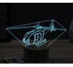 Beling 3D lampa,Eurocopter, 16 farebná ULA39