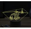 Beling 3D lampa,Eurocopter, 16 farebná ULA39