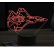 Beling 3D lampa,F-35C, 16 farebná ULA40