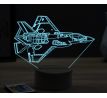 Beling 3D lampa,F-35C, 16 farebná ULA40