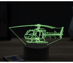 Beling 3D lampa,EUROCOPTER EC135,16 farebná ULA48