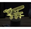 Beling 3D lampa,kids plane,16 farebná ULA51