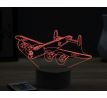 Beling 3D lampa, Avro Lancaster,16 farebná ULA52