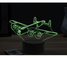 Beling 3D lampa, Avro Lancaster,16 farebná ULA52