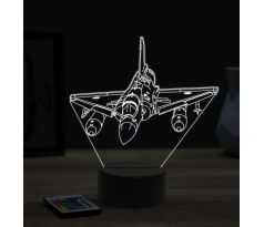 Beling 3D lampa, Mirage 2000,16 farebná ULA56