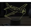 Beling 3D lampa,Piper pa 46,16 farebná ULA63