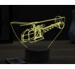 Beling 3D lampa,privátna helikoptéra,16 farebná ULA65