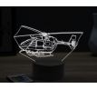 Beling 3D lampa,rescue helicopter,16 farebná ULA67