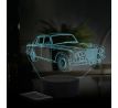 Beling 3D lampa,rolls royce phantom silver shadow, 16 farebná ME8