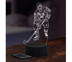 Beling 3D lampa, Mario Lemieux, 16 farebná SXQ8