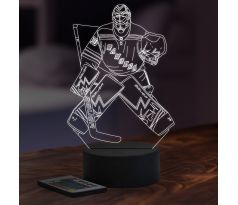 Beling 3D lampa, Henrik Lundqvist, 16 farebná SXQ13