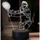 Beling 3D lampa, Rafael Nadal, 16 farebná SXZ14