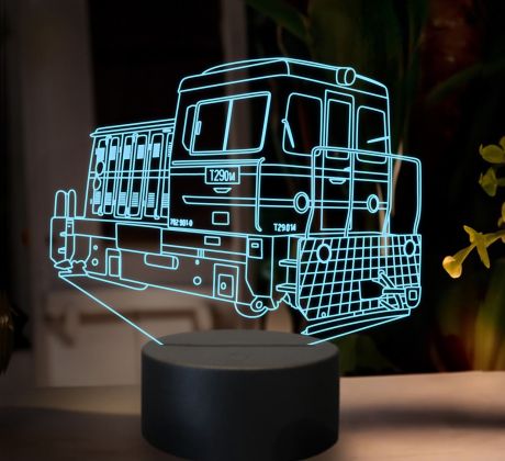 Beling 3D lampa, Motorový rušeň T29, 16 farebná SXR5