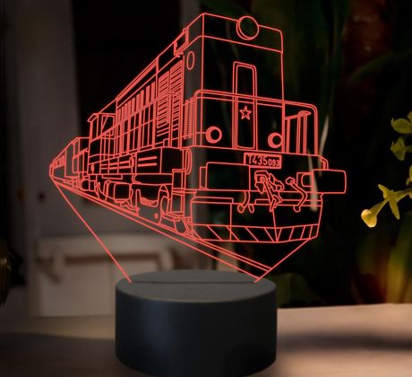 Beling 3D lampa, Motorový rušeň T45, 16 farebná SXR6