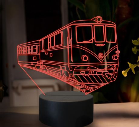 Beling 3D lampa, Motorový rušeň T47, 16 farebná SXR7