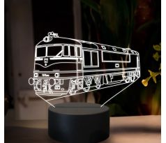 Beling 3D lampa, Motorový rušeň T678, 16 farebná SXR18