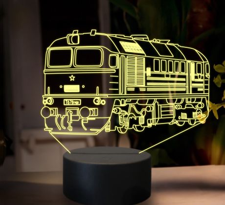 Beling 3D lampa, Motorový rušeň T679, 16 farebná SXR19