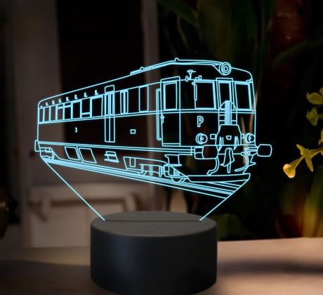 Beling 3D lampa, Motorový rušeň M274, 16 farebná SXR20