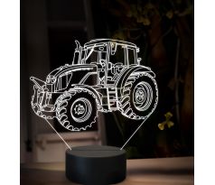 Beling 3D lampa, Zetor forterra hsx 140 ,16 farebná U53