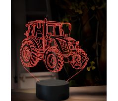 Beling 3D lampa, Zetor Major hs80 ,16 farebná U54