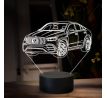 Beling 3D lampa, Mercedes GLE AMG 63, 16 farebná O34