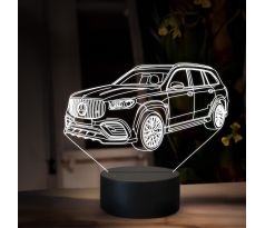 Beling 3D lampa, Mercedes GLS 63 AMG, 16 farebná O35