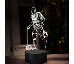 Beling 3D lampa,Zinedine Zidane, 7 farebná TZ26