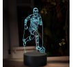 Beling 3D lampa,Virgil van Dijk, 7 farebná TZ25