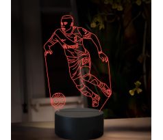 Beling 3D lampa,Sadio Mané, 7 farebná TZ24