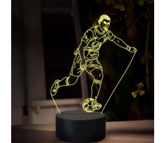 Beling 3D lampa,Cristiano Ronaldo, 7 farebná TZ23