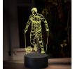 Beling 3D lampa,Robert Lewandowski, 7 farebná TZ21